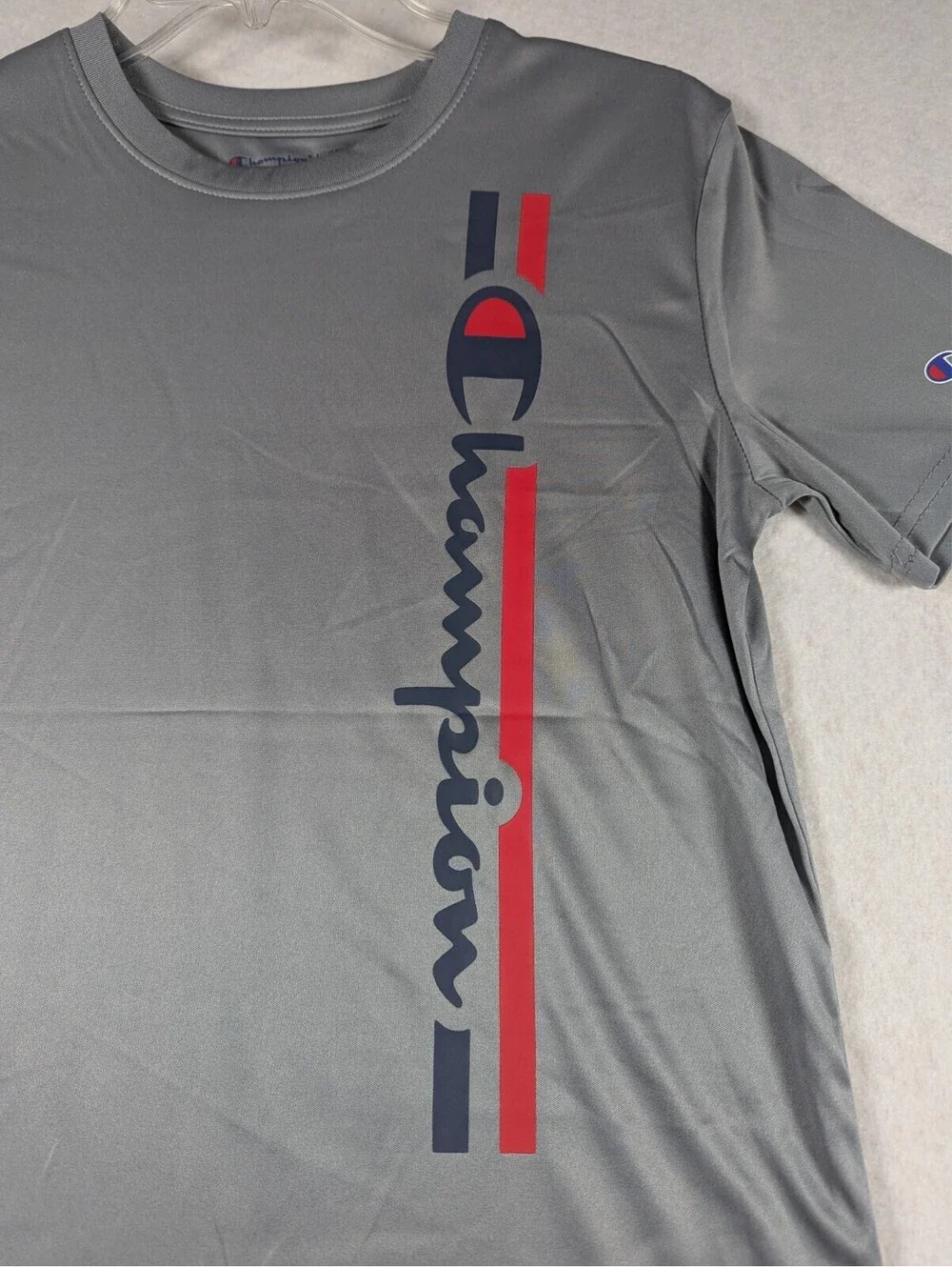 Champion - Logo Boys T-Shirt - Jersey Tee - Athletic - Size: 18/20